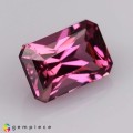 Natural Malaya garnet 1.45 Carats Purplish Pink Emerald 7x5 mm Loose Gemstone - Image 6