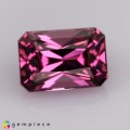 Natural Malaya garnet 1.45 Carats Purplish Pink Emerald 7x5 mm Loose Gemstone - Image 7