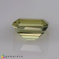 Natural Amblygonite 2.17 Carats Greenish Yellow Emerald 9x7 mm Loose Gemstone - Image 4