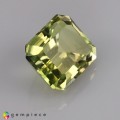 Natural Amblygonite 2.17 Carats Greenish Yellow Emerald 9x7 mm Loose Gemstone - Image 5