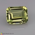 Natural Amblygonite 2.17 Carats Greenish Yellow Emerald 9x7 mm Loose Gemstone - Image 7