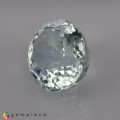 Natural Light Ice Blue Natural Aquamarine  7.17 Carats Very Light Ice Blue Oval 13x11 mm Loose Gemstone - Image 3