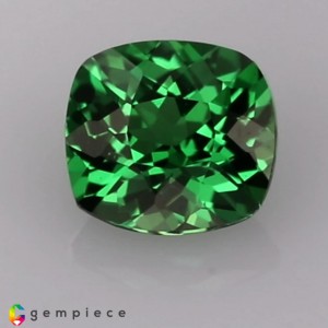 tsavorite garnet  0.34cts - 4x3mm