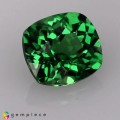 Natural Tsavorite garnet 0.34 Carats Chrome Green Antique Cushion 4x3 mm Loose Gemstone - Image 6