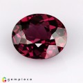 Natural Rhodolite garnet 5.46 Carats Purplish Pink Oval 11x10 mm Loose Gemstone - Image 2