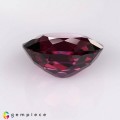 Natural Rhodolite garnet 5.46 Carats Purplish Pink Oval 11x10 mm Loose Gemstone - Image 4