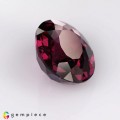 Natural Rhodolite garnet 5.46 Carats Purplish Pink Oval 11x10 mm Loose Gemstone - Image 5