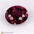 Natural Rhodolite garnet 5.46 Carats Purplish Pink Oval 11x10 mm Loose Gemstone - Image 7