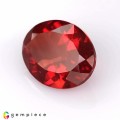 Natural Andesine 2.06 Carats Blood Red Oval 10x8 mm Loose Gemstone - Image 3