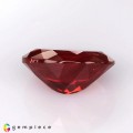 Natural Andesine 2.06 Carats Blood Red Oval 10x8 mm Loose Gemstone - Image 4