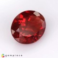 Natural Andesine 2.06 Carats Blood Red Oval 10x8 mm Loose Gemstone - Image 5