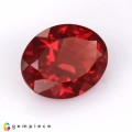 Natural Andesine 2.06 Carats Blood Red Oval 10x8 mm Loose Gemstone - Image 6