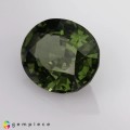 Natural Zircon 4.07 Carats Hunter Green Oval 11x9 mm Loose Gemstone - Image 3
