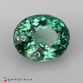 Natural Apatite 4.11 Carats Paraiba Green Oval 10x8 mm Loose Gemstone - Image 7