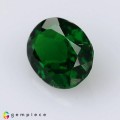 Natural Tsavorite garnet 0.39 Carats Chrome Green Oval 5x4 mm Loose Gemstone - Image 3