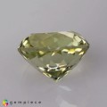Natural Sillimanite 5.49 Carats Pastel Yellow Round 11x7 mm Loose Gemstone - Image 4