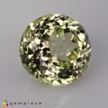 Natural Sillimanite 5.49 Carats Pastel Yellow Round 11x7 mm Loose Gemstone - Image 6