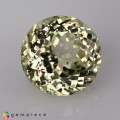 Natural Sillimanite 5.49 Carats Pastel Yellow Round 11x7 mm Loose Gemstone - Image 7