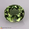 Natural Tourmaline 2.93 Carats Green Oval 10x8 mm Loose Gemstone - Image 1