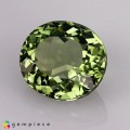 Natural Tourmaline 2.93 Carats Green Oval 10x8 mm Loose Gemstone - Image 3