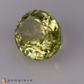 Natural Montebrasite 2.99 Carats Yellowish Green Oval 9x8 mm Loose Gemstone - Image 3