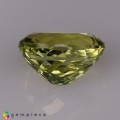 Natural Montebrasite 2.99 Carats Yellowish Green Oval 9x8 mm Loose Gemstone - Image 5