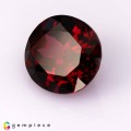 Natural Rhodolite garnet 5.66 Carats Pinkish Red Oval 11x10 mm Loose Gemstone - Image 3