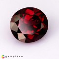 Natural Rhodolite garnet 5.66 Carats Pinkish Red Oval 11x10 mm Loose Gemstone - Image 6