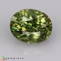 Natural Demantoid garnet 1.27 Carats Green Oval 7x5 mm Loose Gemstone - Image 2