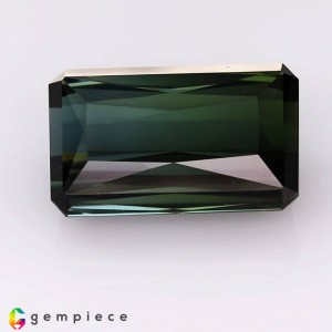 bi-color tourmaline  10.17cts - 15x9mm bi-color tourmaline  10.17cts - 15x9mm