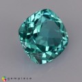 Natural Apatite 1.51 Carats Paraiba Blue Antique Cushion 7x4 mm Loose Gemstone - Image 5