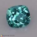 Natural Apatite 1.51 Carats Paraiba Blue Antique Cushion 7x4 mm Loose Gemstone - Image 6