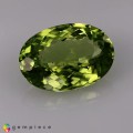 Natural Peridot 4.09 Carats Greenish Yellow Oval 12x9 mm Loose Gemstone - Image 5