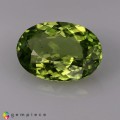 Natural Peridot 4.09 Carats Greenish Yellow Oval 12x9 mm Loose Gemstone - Image 6