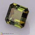 Natural Tourmaline 3.81 Carats Honey Green Octagon 8x6 mm Loose Gemstone - Image 3