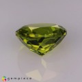 Natural Peridot 4.48 Carats Green Round 10x6 mm Loose Gemstone - Image 4