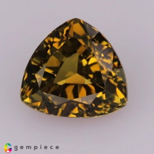 chrysoberyl  2.06cts - 7x8mm