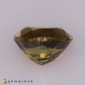 Natural Chrysoberyl 2.06 Carats Yellowish Green Trilliant  7x8 mm Loose Gemstone - Image 4