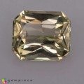 Natural Grossular garnet 2.84 Carats Pastel Yellow Emerald Radiant 9x8 mm Loose Gemstone - Image 7