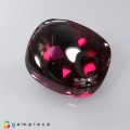 Natural Rhodolite garnet 7.31 Carats Purplish Pink Buff Top 12x10 mm Loose Gemstone - Image 6