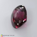 Natural Rhodolite garnet 7.31 Carats Purplish Pink Buff Top 12x10 mm Loose Gemstone - Image 4