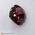 Natural Rhodolite garnet 7.31 Carats Purplish Pink Buff Top 12x10 mm Loose Gemstone - Image 3