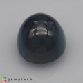 Natural Apatite cats eye 6.64 Carats Steel Blue Oval Cabochon 11x10 mm Loose Gemstone - Image 6