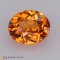 spessartite garnet  1.28cts - 7x6mm
