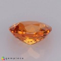 Natural Spessartite garnet 1.28 Carats Mandarin Orange Oval 7x6 mm Loose Gemstone - Image 4