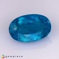 Natural Apatite 2.24 Carats Neon Blue Oval 10x6 mm Loose Gemstone - Image 7