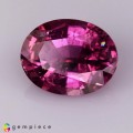 Natural Sweet purplish pink natural rubellite oval  shaped  3.19 Carats Sweet Purplish Pink Oval 11x9 mm Loose Gemstone - Image 2