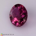 Natural Sweet purplish pink natural rubellite oval  shaped  3.19 Carats Sweet Purplish Pink Oval 11x9 mm Loose Gemstone - Image 3