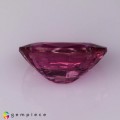 Natural Sweet purplish pink natural rubellite oval  shaped  3.19 Carats Sweet Purplish Pink Oval 11x9 mm Loose Gemstone - Image 4