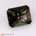 Natural Kornerupine 2.50 Carats Honey Green Emerald 9x7 mm Loose Gemstone - Image 6
